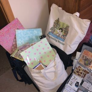 SCRAPBOOKING! I have collected for a few years and have SO much!